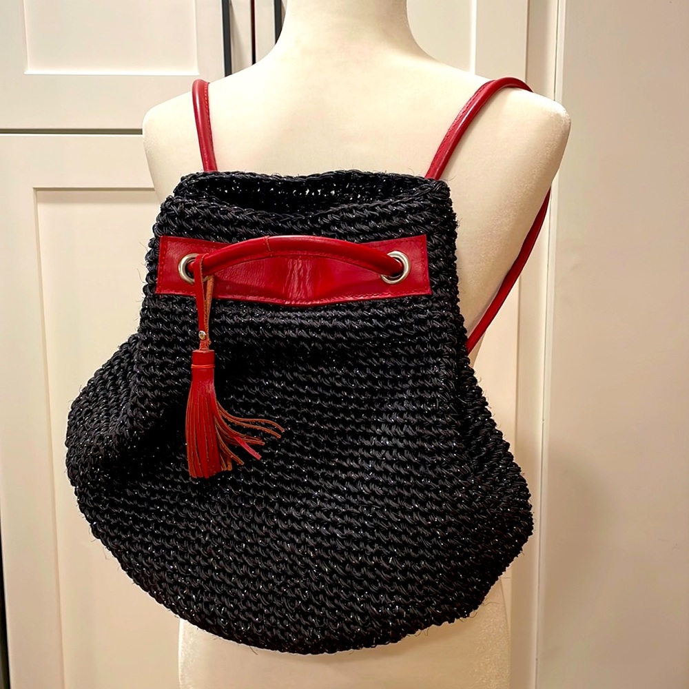 Never Used Straw Bag From Colombia